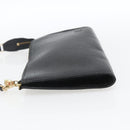 LOUIS VUITTON Epi Pochette Accessoires Pouch Black M52982 LV Auth ka1376-3
