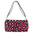 BOTTEGA VENETA Shoulder Bag Canvas Pink Auth ka1377A-13
