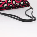 BOTTEGA VENETA Shoulder Bag Canvas Pink Auth ka1377A-7