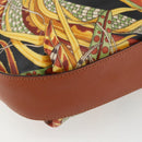 Salvatore Ferragamo Shoulder Bag Brown Gold Auth ka1379-11