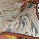 Salvatore Ferragamo Shoulder Bag Brown Gold Auth ka1379-17