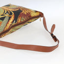 Salvatore Ferragamo Shoulder Bag Brown Gold Auth ka1379-7