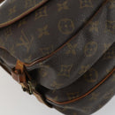 LOUIS VUITTON Monogram Saumur 30 Shoulder Bag M42256 LV Auth ka1380-16