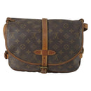 LOUIS VUITTON Monogram Saumur 30 Shoulder Bag M42256 LV Auth ka1380-2
