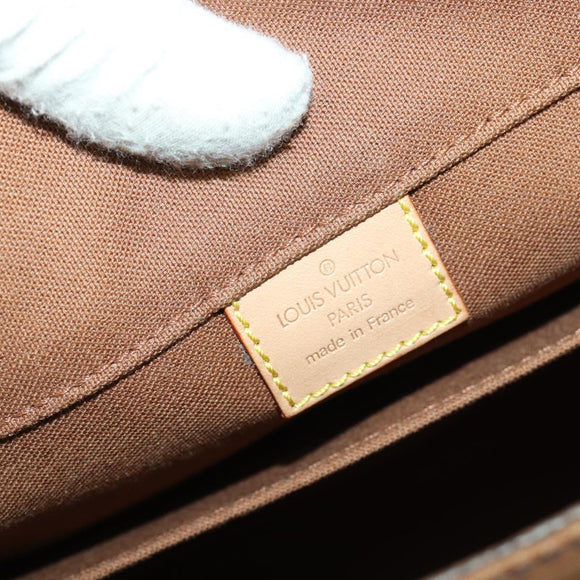 LOUIS VUITTON Monogram Bastille Shoulder Bag SPO LV Auth ka1382