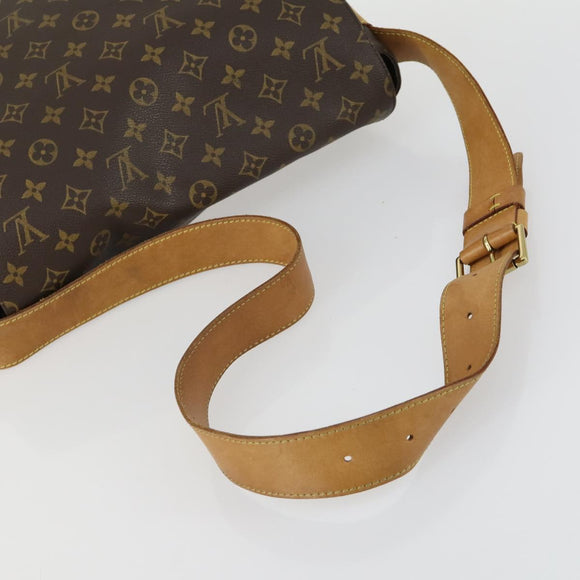 LOUIS VUITTON Monogram Bastille Shoulder Bag SPO LV Auth ka1382