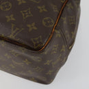 LOUIS VUITTON Monogram Deauville Hand Bag M47270 LV Auth ka1385-14