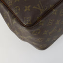 LOUIS VUITTON Monogram Deauville Hand Bag M47270 LV Auth ka1385-15