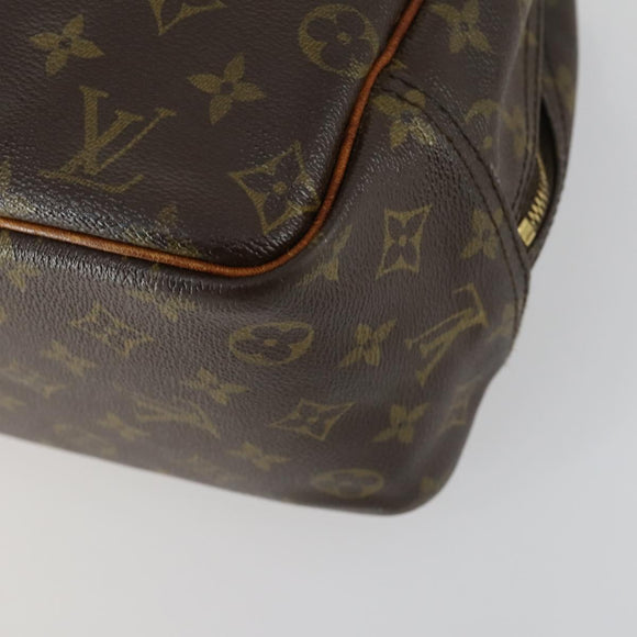 LOUIS VUITTON Monogram Deauville Hand Bag M47270 LV Auth ka1385