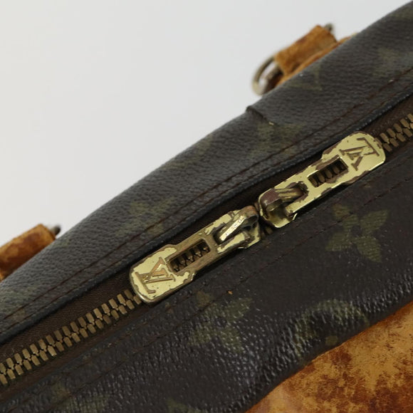 LOUIS VUITTON Monogram Deauville Hand Bag M47270 LV Auth ka1385