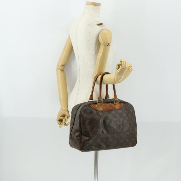 LOUIS VUITTON Monogram Deauville Hand Bag M47270 LV Auth ka1385