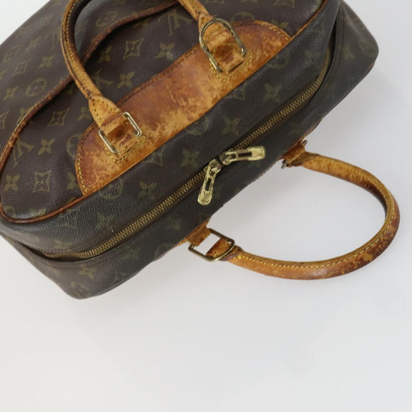 LOUIS VUITTON Monogram Deauville Hand Bag M47270 LV Auth ka1385