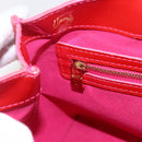 LOUIS VUITTON Monogram Vernis Wilshire PM Hand Bag Rose Pop M93643 Auth ka1388-18