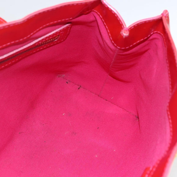 LOUIS VUITTON Monogram Vernis Wilshire PM Hand Bag Rose Pop M93643 Auth ka1388