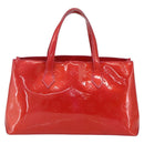 LOUIS VUITTON Monogram Vernis Wilshire PM Hand Bag Rose Pop M93643 Auth ka1388-2