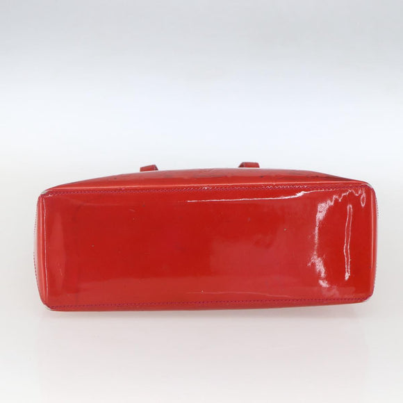 LOUIS VUITTON Monogram Vernis Wilshire PM Hand Bag Rose Pop M93643 Auth ka1388