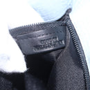 LOEWE Hand Bag Suede Blue Silver Auth ka1394-12