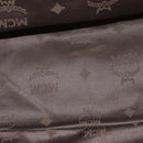 MCM Vicetos Logogram Tote Bag PVC Leather 2way Beige Gold Auth ka1395-11