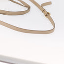 MCM Vicetos Logogram Tote Bag PVC Leather 2way Beige Gold Auth ka1395-8
