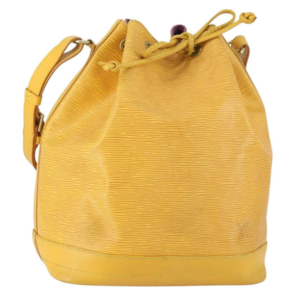 LOUIS VUITTON Epi Noe Shoulder Bag Tassili Yellow M44009 LV Auth ka1396