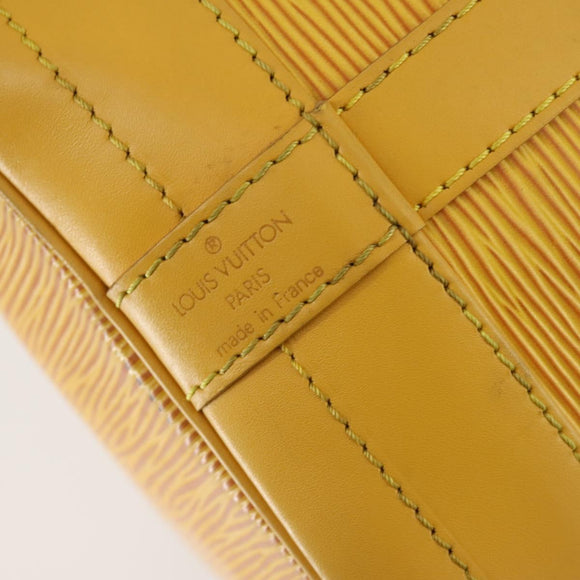 LOUIS VUITTON Epi Noe Shoulder Bag Tassili Yellow M44009 LV Auth ka1396