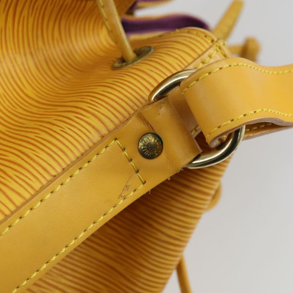 LOUIS VUITTON Epi Noe Shoulder Bag Tassili Yellow M44009 LV Auth ka1396