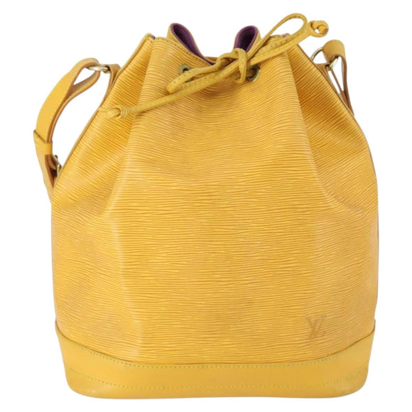 LOUIS VUITTON Epi Noe Shoulder Bag Tassili Yellow M44009 LV Auth ka1396