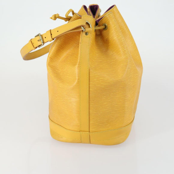 LOUIS VUITTON Epi Noe Shoulder Bag Tassili Yellow M44009 LV Auth ka1396