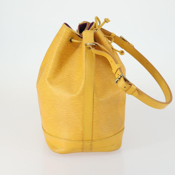 LOUIS VUITTON Epi Noe Shoulder Bag Tassili Yellow M44009 LV Auth ka1396