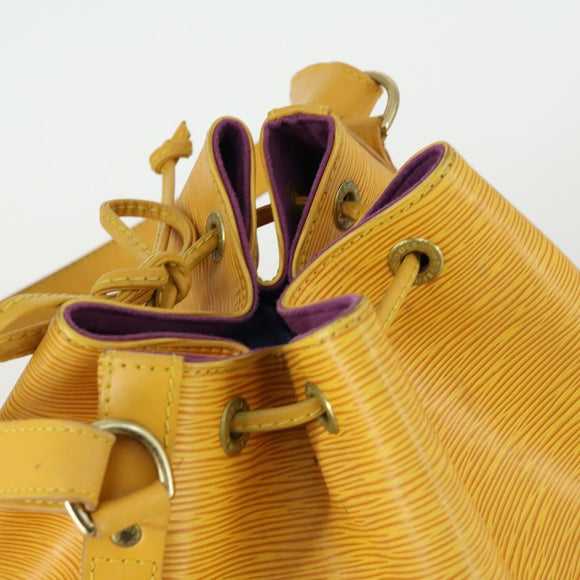 LOUIS VUITTON Epi Noe Shoulder Bag Tassili Yellow M44009 LV Auth ka1396