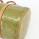 LOUIS VUITTON Monogram Vernis Bedford Hand Bag Baby Blue M91007 LV Auth ka1398-9