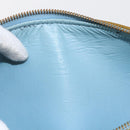 LOUIS VUITTON Monogram Vernis Bedford Hand Bag Baby Blue M91007 LV Auth ka1398-17