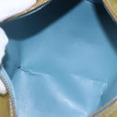 LOUIS VUITTON Monogram Vernis Bedford Hand Bag Baby Blue M91007 LV Auth ka1398-11