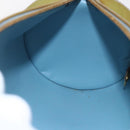 LOUIS VUITTON Monogram Vernis Bedford Hand Bag Baby Blue M91007 LV Auth ka1398-19