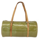 LOUIS VUITTON Monogram Vernis Bedford Hand Bag Baby Blue M91007 LV Auth ka1398-13