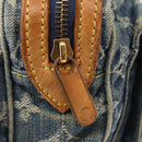 LOUIS VUITTON Monogram Denim Bum Bag Shoulder Bag Blue M44741 LV Auth ka139V-18