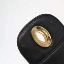 CHANEL Big Matelasse 30 Chain Shoulder Bag Lamb Skin Black Gold CC Auth ka1400V-8