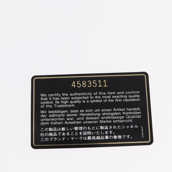 CHANEL Big Matelasse 30 Chain Shoulder Bag Lamb Skin Black Gold CC Auth ka1400V