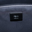 FENDI Zucca Canvas Tote Bag Black Brown Auth ka1401M-15