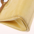 LOUIS VUITTON Monogram Vernis Roxbury Drive Handtasche Perle M91374 Auth ka1409-16