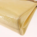 LOUIS VUITTON Monogram Vernis Roxbury Drive Handtasche Perle M91374 Auth ka1409-19