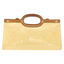 LOUIS VUITTON Monogram Vernis Roxbury Drive Handtasche Perle M91374 Auth ka1409-13