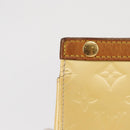 LOUIS VUITTON Monogram Vernis Roxbury Drive Handtasche Perle M91374 Auth ka1409-3