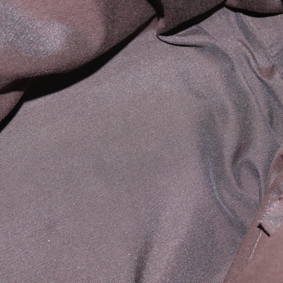 GUCCI Tote Bag Leather Brown Gold 354665 Auth ka141