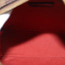 LOUIS VUITTON Damier Ebene Olaf PM Shoulder Bag N41442 LV Auth ka1412-17