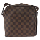 LOUIS VUITTON Damier Ebene Olaf PM Shoulder Bag N41442 LV Auth ka1412-2