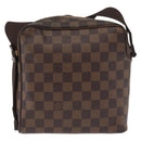 LOUIS VUITTON Damier Ebene Olaf PM Shoulder Bag N41442 LV Auth ka1412-3