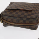 LOUIS VUITTON Damier Ebene Olaf PM Shoulder Bag N41442 LV Auth ka1412-6