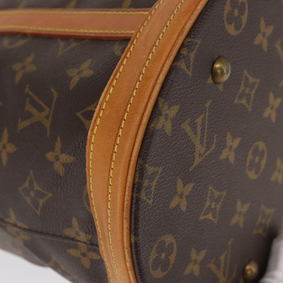 LOUIS VUITTON Monogram Bucket GM Shoulder Bag M42236 LV Auth ka1413