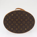 LOUIS VUITTON Monogram Bucket GM Shoulder Bag M42236 LV Auth ka1413-5